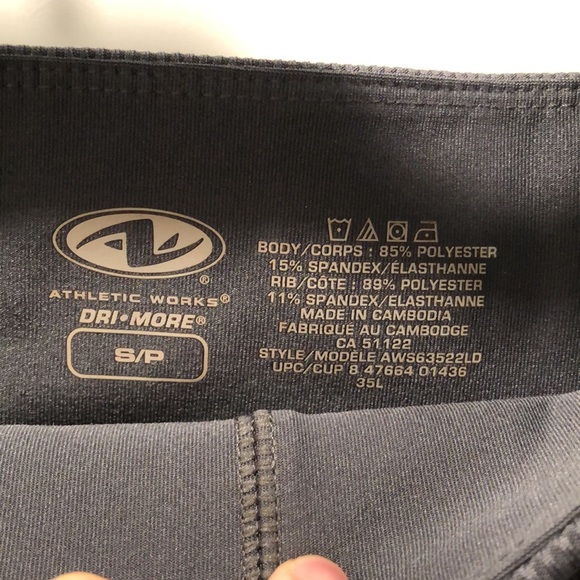 Dark grey athletic shorts - Picture 3 of 5